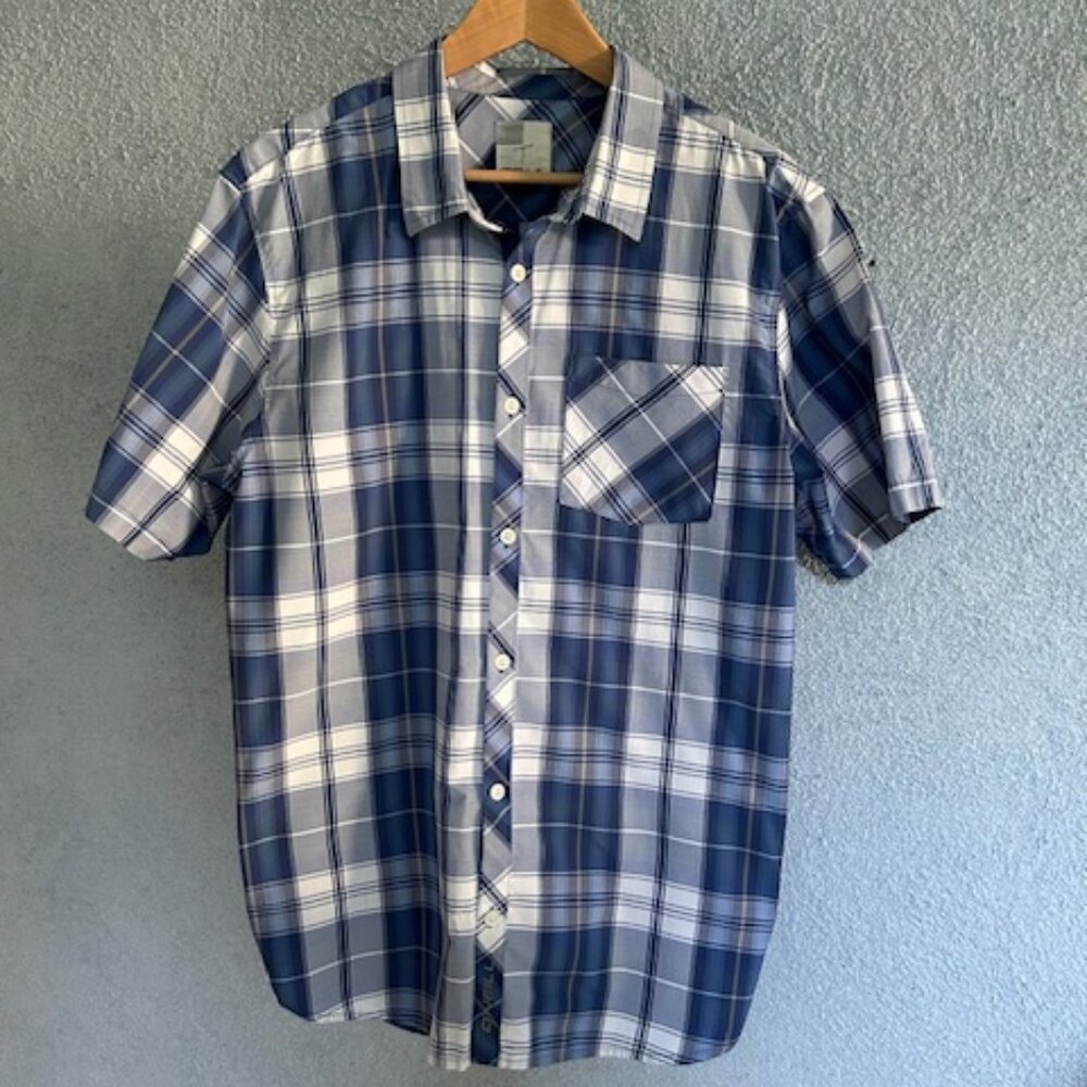 O'Neill Plaid Button-Down Shirt L